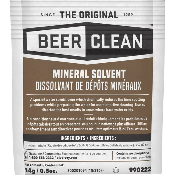 Powder Beer Clean Mineral Solvent, PK100