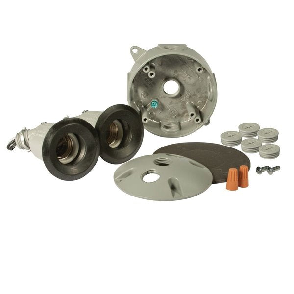 Round Light Weatherproof Kit 4