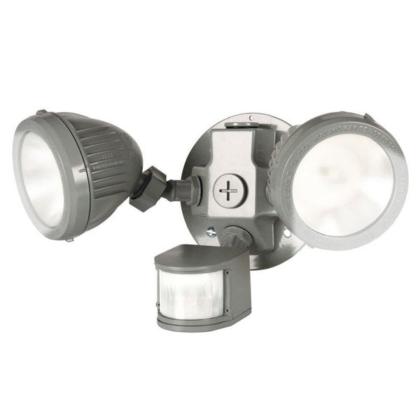 Weatherproof LED Flood Light Kit, Gray