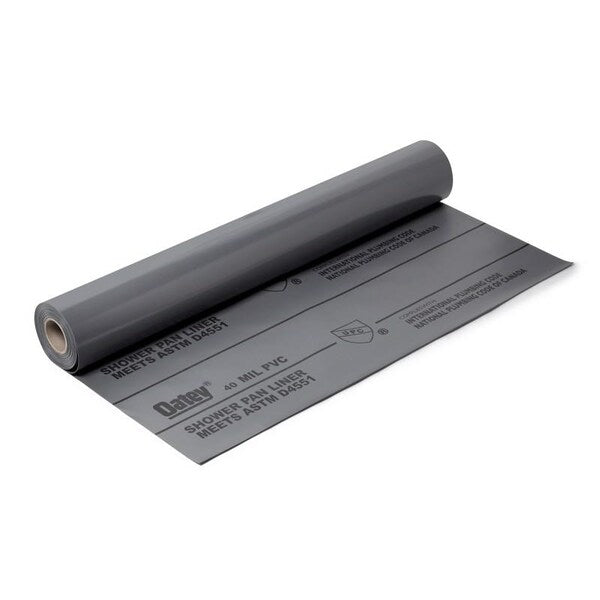 PVC Sheet 6ft. X 100 ft., 40 mil, Gray