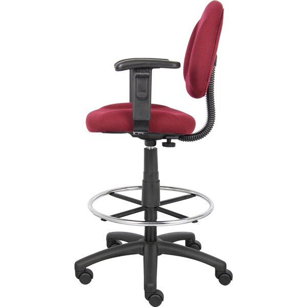 Drafting Stool (B315-By) W/Footring And Adjustable Arms