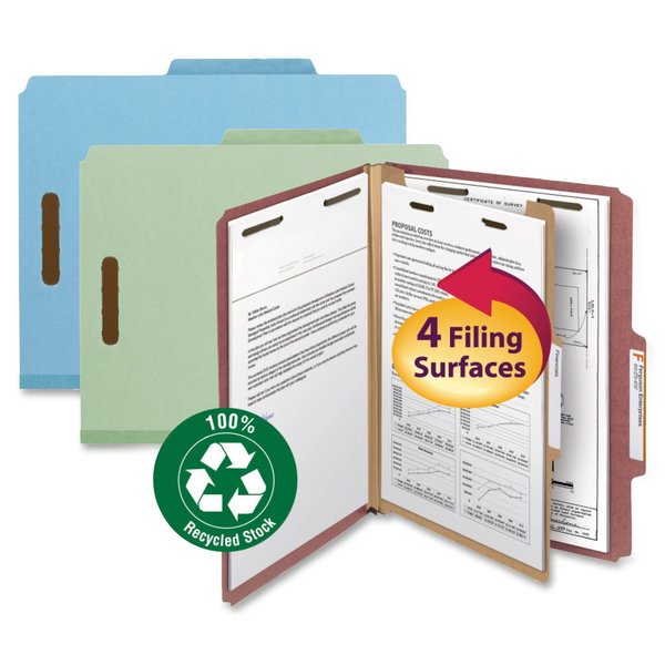 Folder, Classf, Ltr, 1 Div, Be, PK10