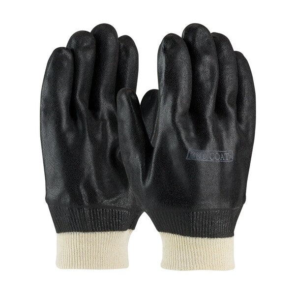 Chemical Resistant Gloves, PVC, Mens, 12PK