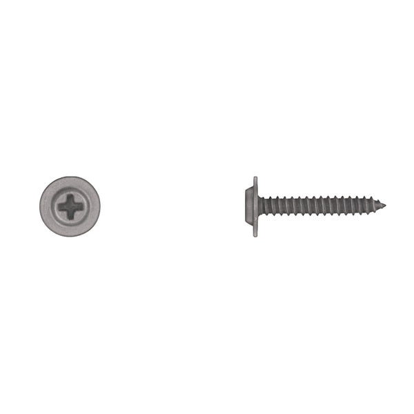 Blk Phspht Trim Screws 8X1 
