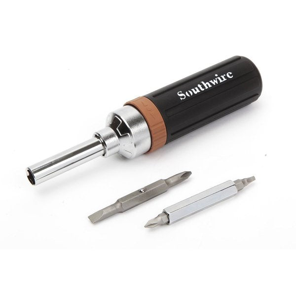 Hex, Phillips, Slotted, Square Bit Drive Size: 1/4