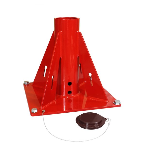 Pedestal Base For 5Pt20 Crane, Powder Co