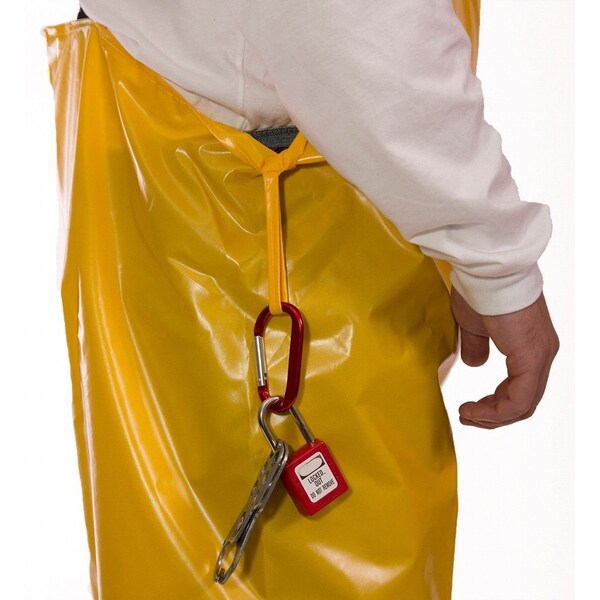 Iron Eagle Plain Front Overall, Gold/Yellow, Premium Snap-Lock Suspender Buckles, Size Medium