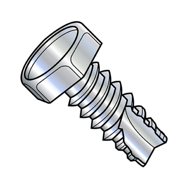 Thread Cutting Screw, 1/4