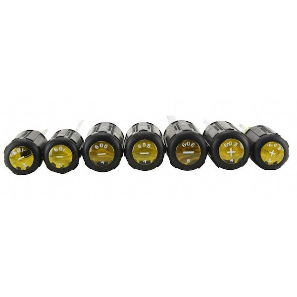 Screwdriver Set, General Purpose, Slotted and Phillips Tip, Steel Shank, Ergonomic Grip, 7-Piece