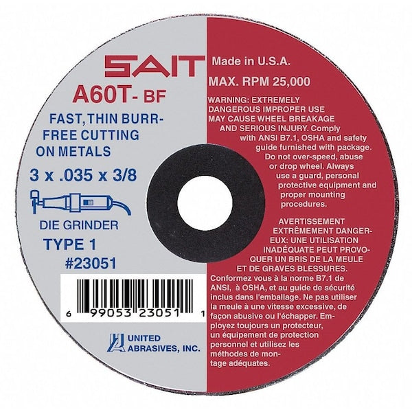 CutOff Wheel, A60T, 3