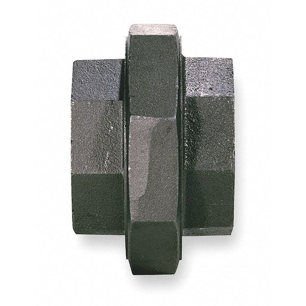 Malleable Iron, Union, Â  Class 150, 2 in x 2 in Fitting Pipe Size, Female NPT x Female NPT