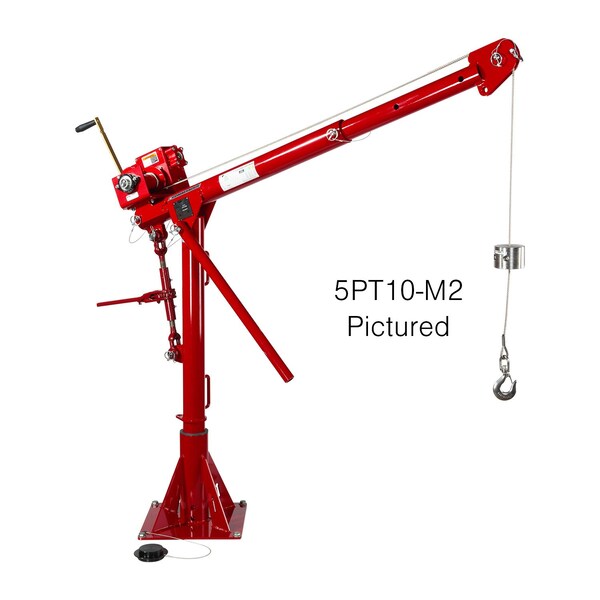 Davit Crane Up To 1200Lb Capacity W/ 4Wm