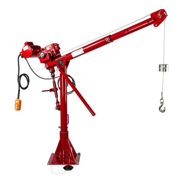Davit Crane Up To 1200Lb Cap W/ 4Wp2V-K