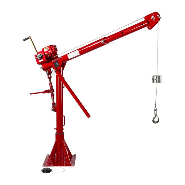 Davit Crane Up To 1200Lb Capacity W/ 4Wm