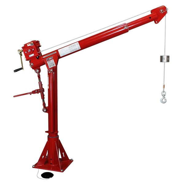 Davit Crane Up To 2000Lb Capacity W/ 4Wm