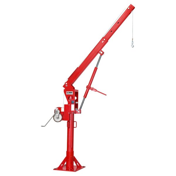 Davit Crane Up To 3000Lb Cap W/ Spur Gea