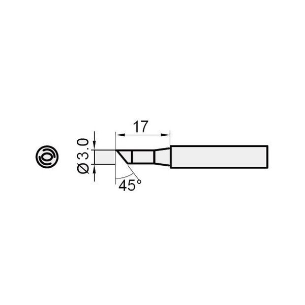 Knife Replc. Tip for SS206EU and SS207EU