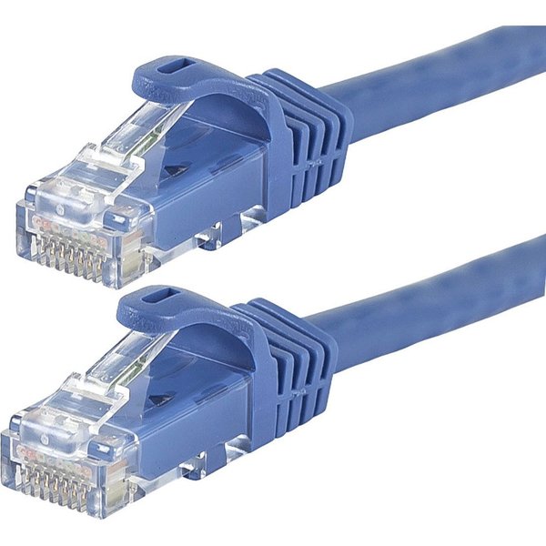 Ethernet Cable, Cat 6, Blue, 50 ft.