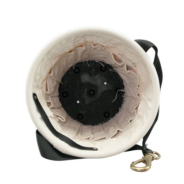 Canvas Bucket, #4 Canvas, Black Molded Polypropylene (Bottom)