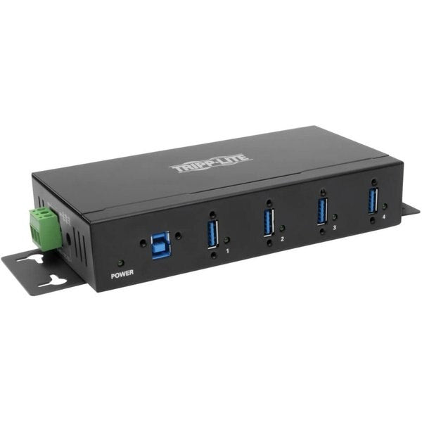 USB Hub, 4-Port, Industrial, 15KV ESD, Metal