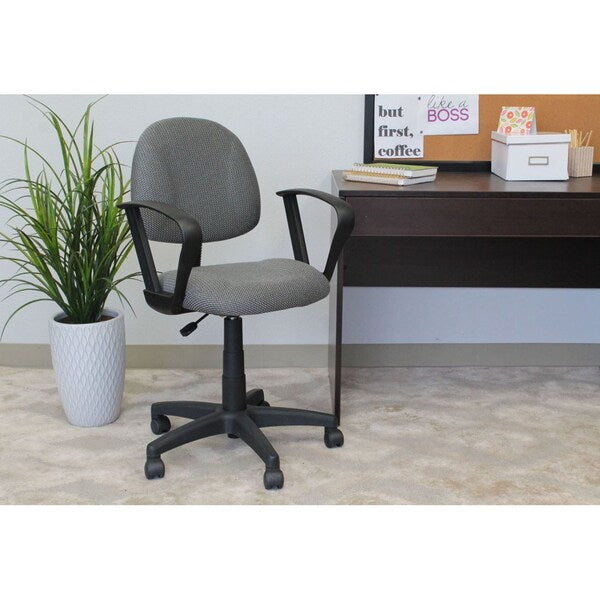 GrayPosture Deluxe Office Task Chair, 25