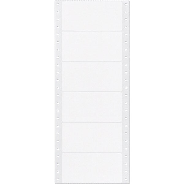 AveryÂ® Continuous Form Computer Labels for Pin-Fed Printers 4022, 4