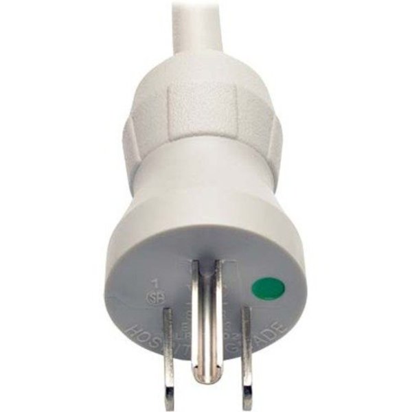 Surge Protector Strip, 6 Outlet, Gray