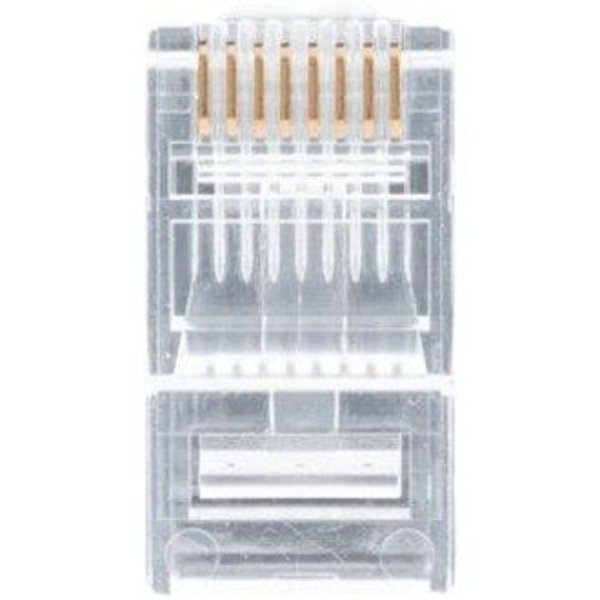 RJ45 CAT5/5E Pass-Through Connecto, PK 50