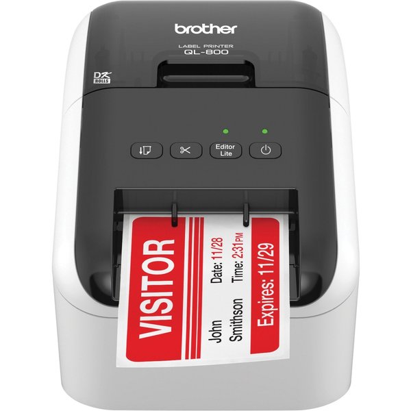 Label Printer, Overall Length 8-13/32