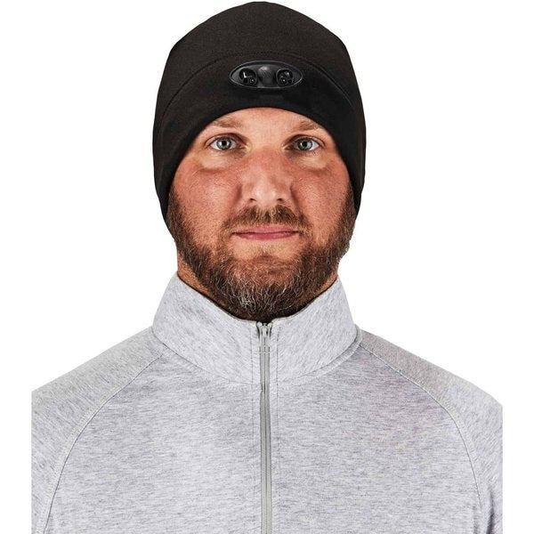 Beanie Cap, Over The Head, Universal, Black