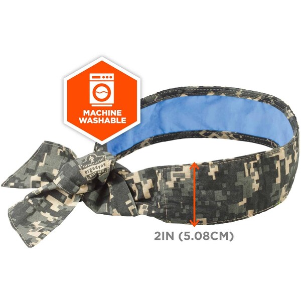 Cooling Tie Bandana, Universal, Camo
