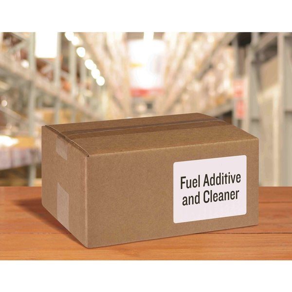 Printer Label, White, Labels/Roll: 1000