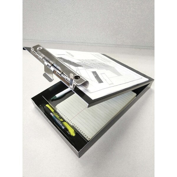 Storage Clipboard, Black, 14-1/4