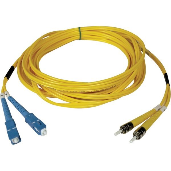 Fiber Optic Cable, Dplx, SMF, 8.3, SC/ST, 5m