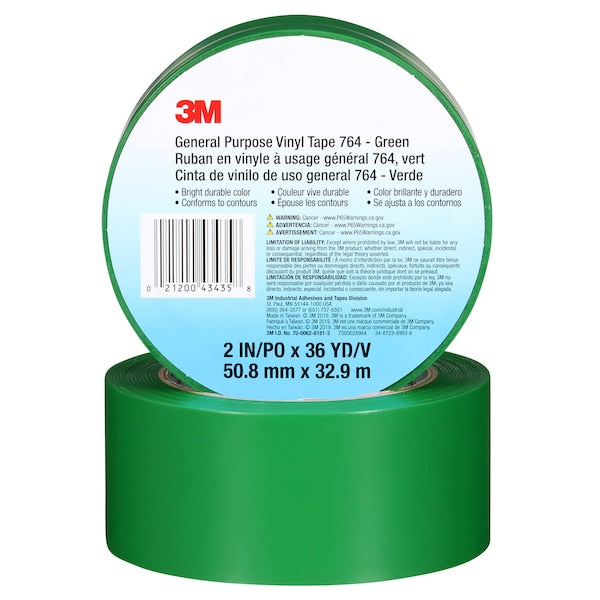 Vinyl Tape, Green, 2
