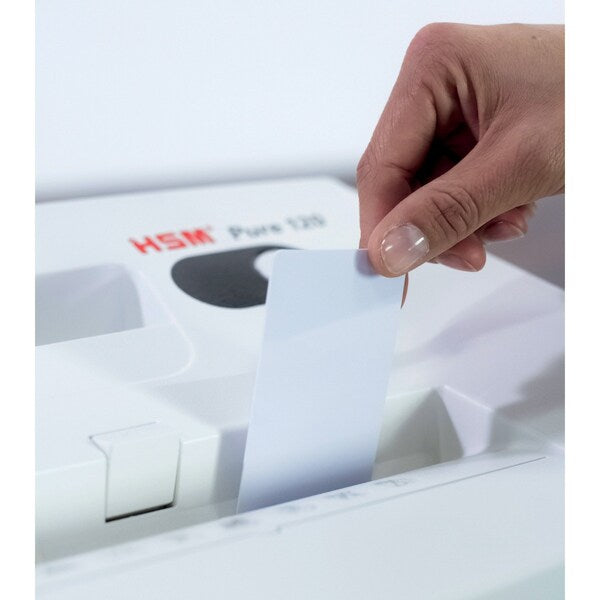 Paper Shredder, Strip-Cut, White