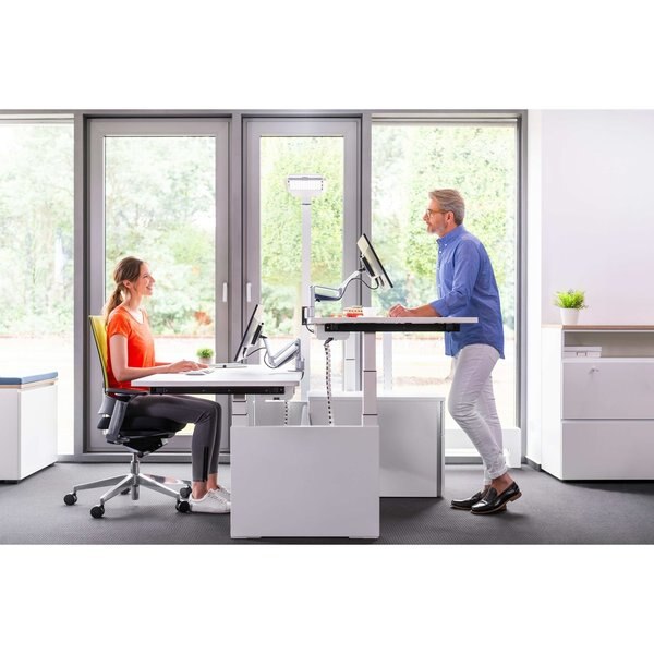 Monitor Arm with Taller Profile for Larg