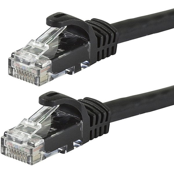 Cat5E Utp Network Cable, 100 ft.Black