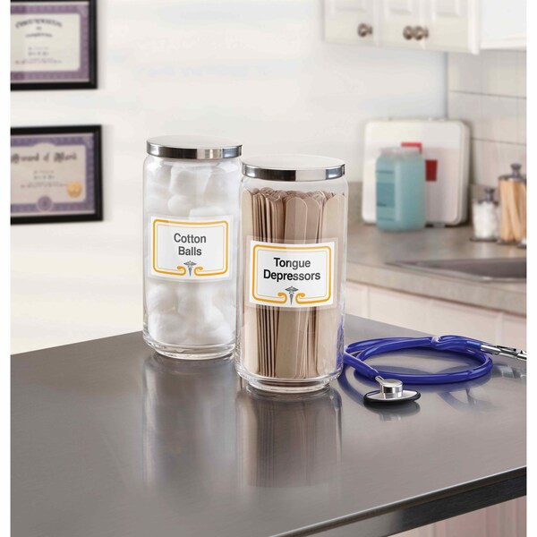 AveryÂ® Easy AlignÂ® Self-Laminating ID Labels 00752, 3-5/16