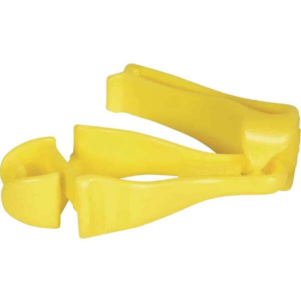 Glove Clip With Belt Clip, Lime, 2 In. D