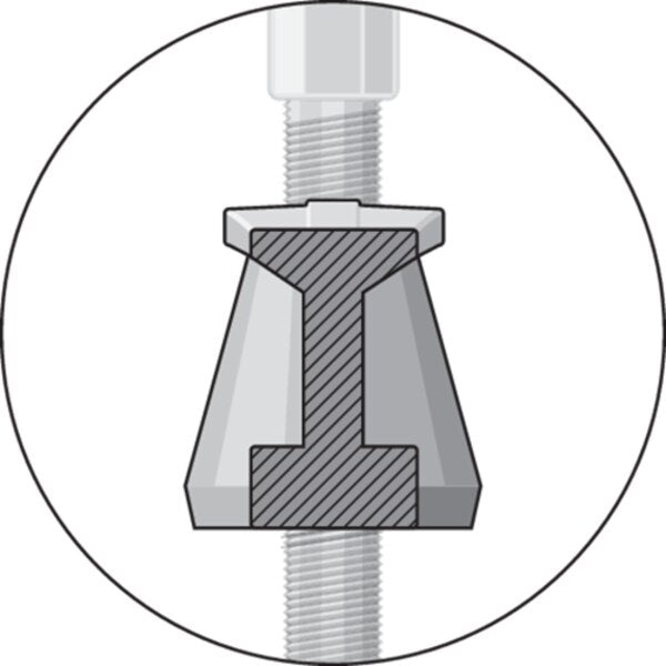 Puller, 2-Arm Pattern, 200 x 150mm