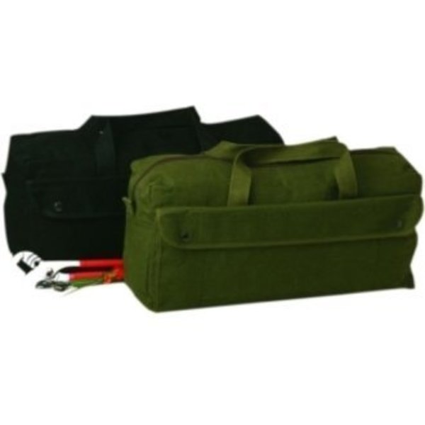 Tool Bag, Canvas, 2 Pockets, Olive Green, 9