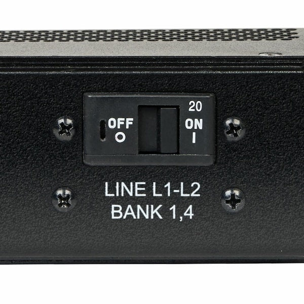 PDU, 3-Ph, Monitored, 8.6kW, C13/19, 5-15R, 0U