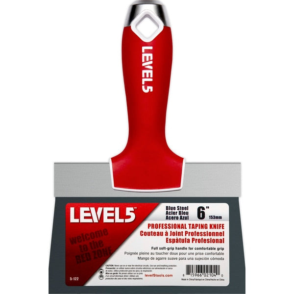 Taping Knife, BS, Soft Grip, 6