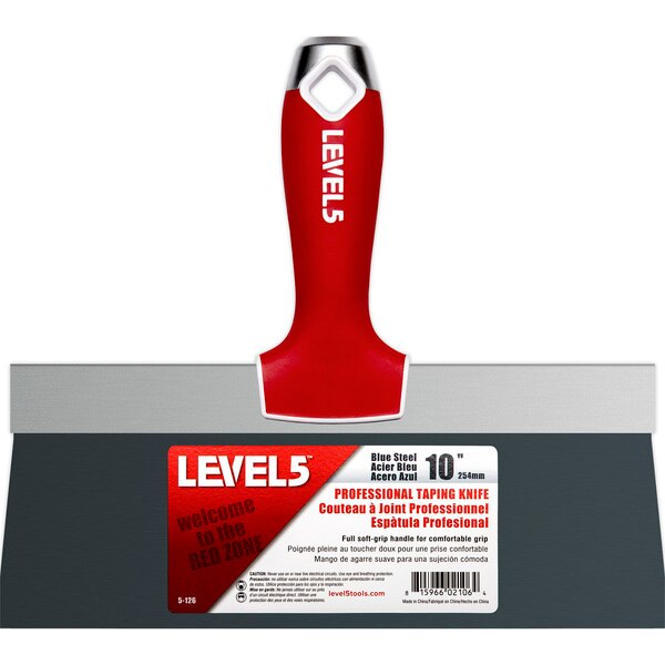 Taping Knife, BS, Soft Grip, 10