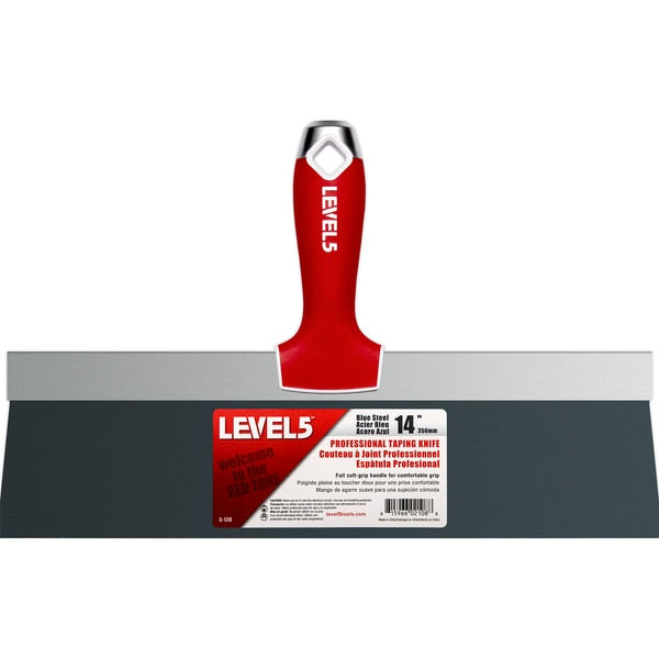 Taping Knife, BS, Soft Grip, 14