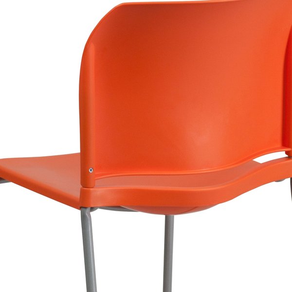 Org Plastic Sled Stack Chair
