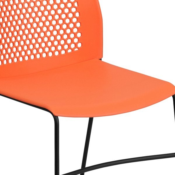 Org Plastic Sled Stack Chair