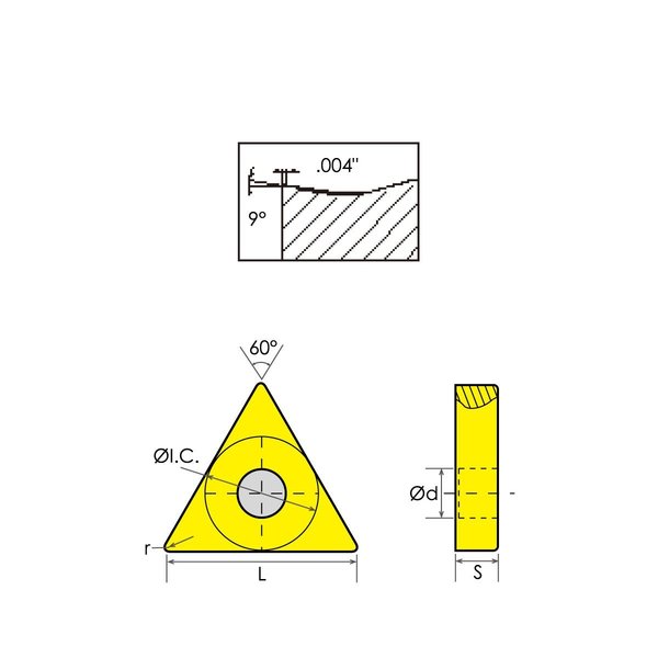 TNMG-222-DM Coated Carbide Insert