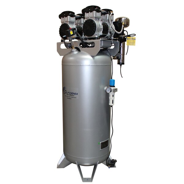 Ultra Quiet Oil-Free 60-gal 4-HP w/Auto Drn & Air Dry